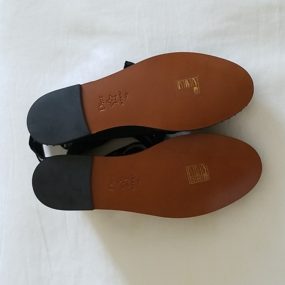 DIOR Nicely-D Jadior Ballet Flats Size 36 - Picture 4 of 6